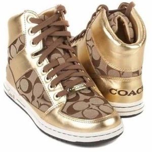 Authentic Coach High Top Sneakers